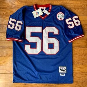 Mitchell and Ness Lawerence Taylor New York Giants NFL Stitched Jersey 50 XXL